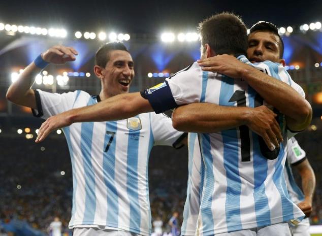 FIFA World Cup, World Cup 2014, Argentina, Bosnia-Herzegovina, Angel di Maria, Lionel Messi, Sergio Aguero